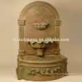 Decorative indoor hand carved stone garden relief water wall fountains